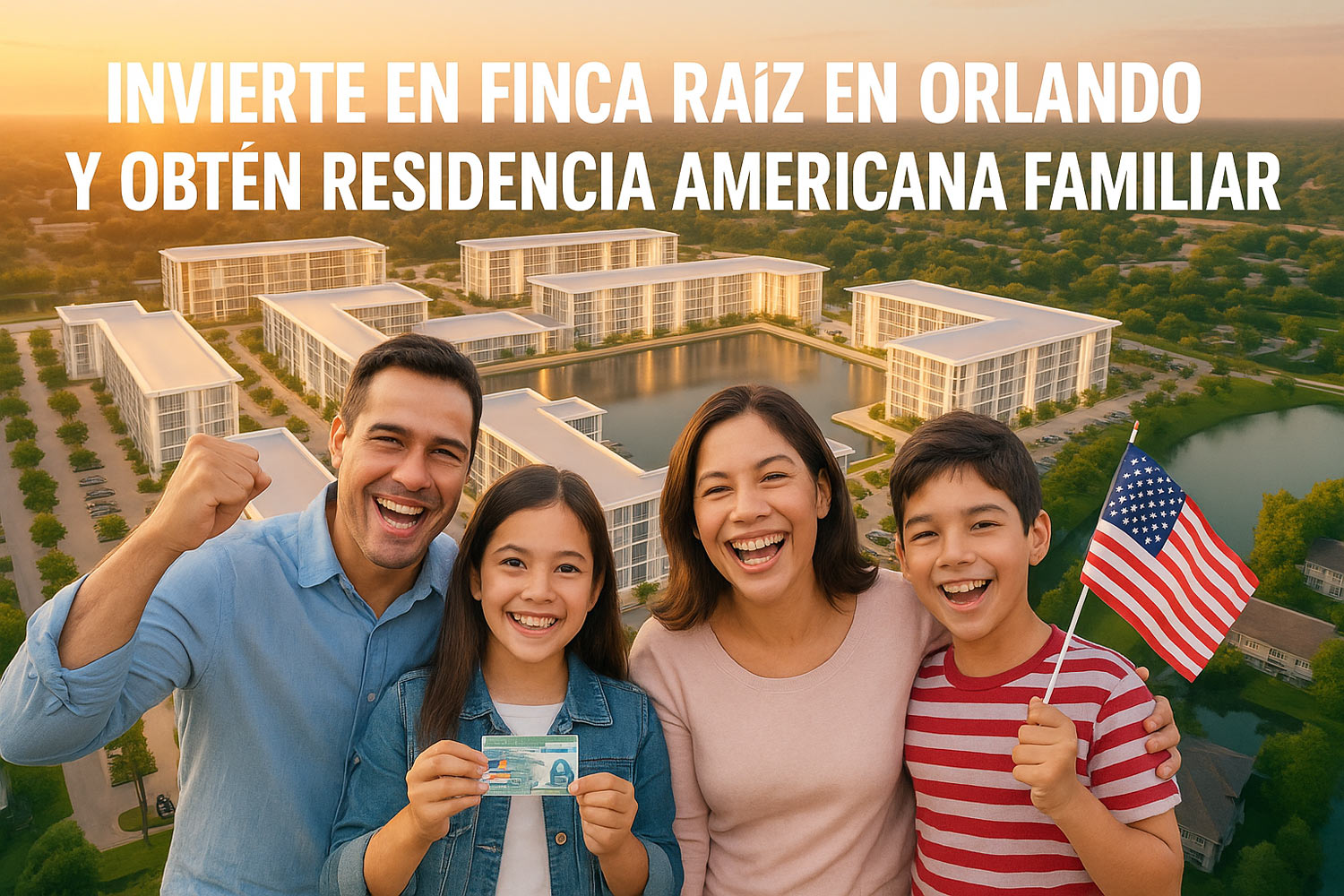Invierte en Finca Raíz en Orlando y Obtén Residencia Americana Familiar